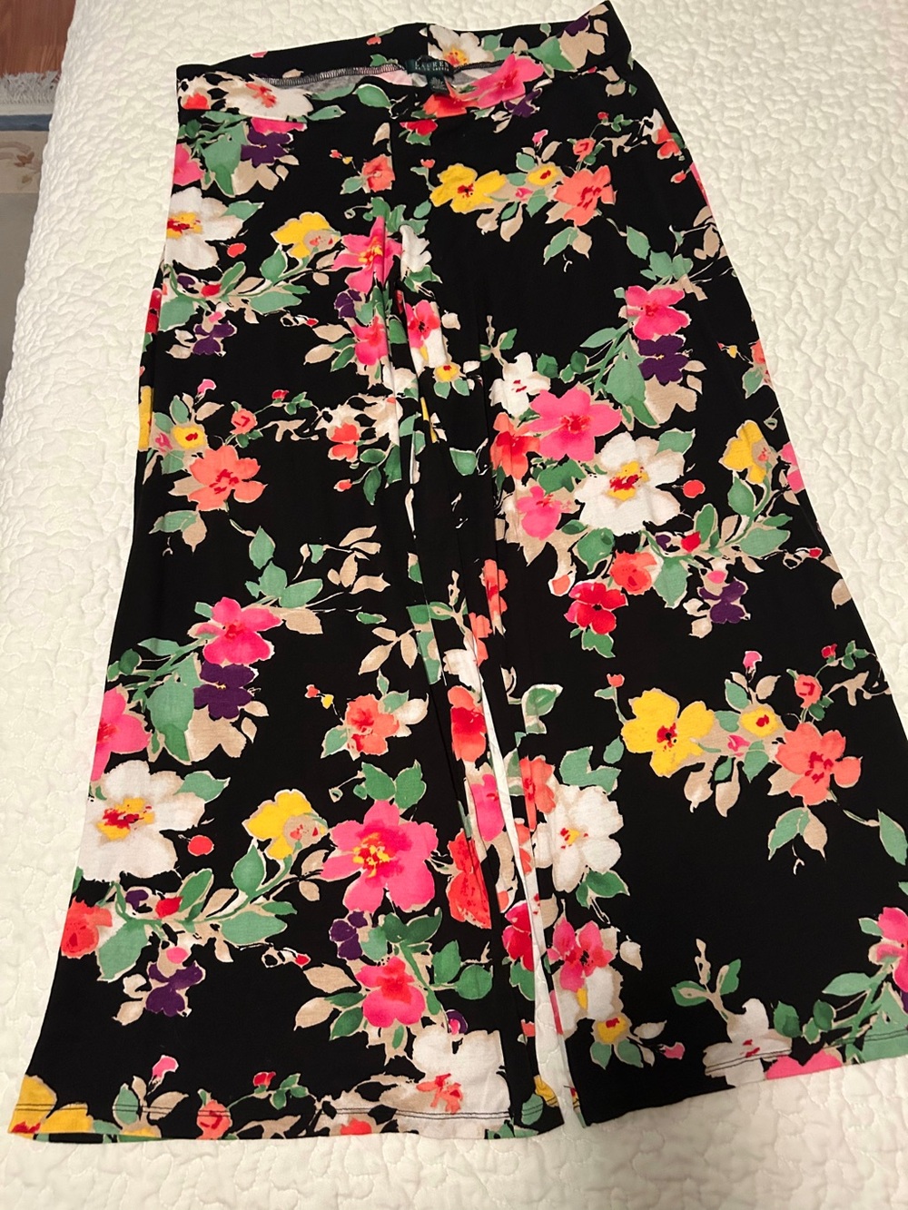 Ralph Lauren Floral Multicolor wide leg pants - Green Label
